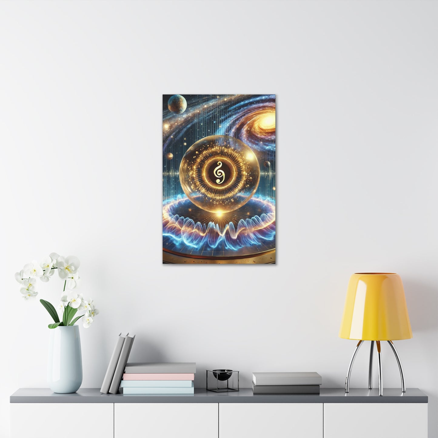 Sacred Geometry Art Canvas Ed. 62