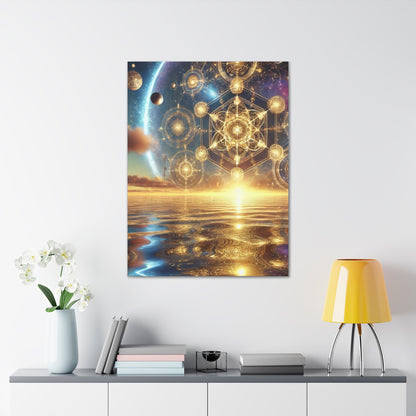 Sacred Geometry Art Canvas Ed. 94