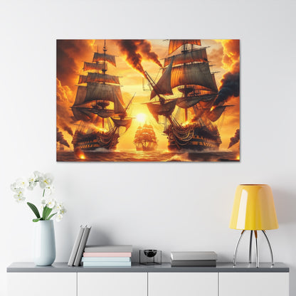 Voyage & Conquest Art Canvas Ed. 2