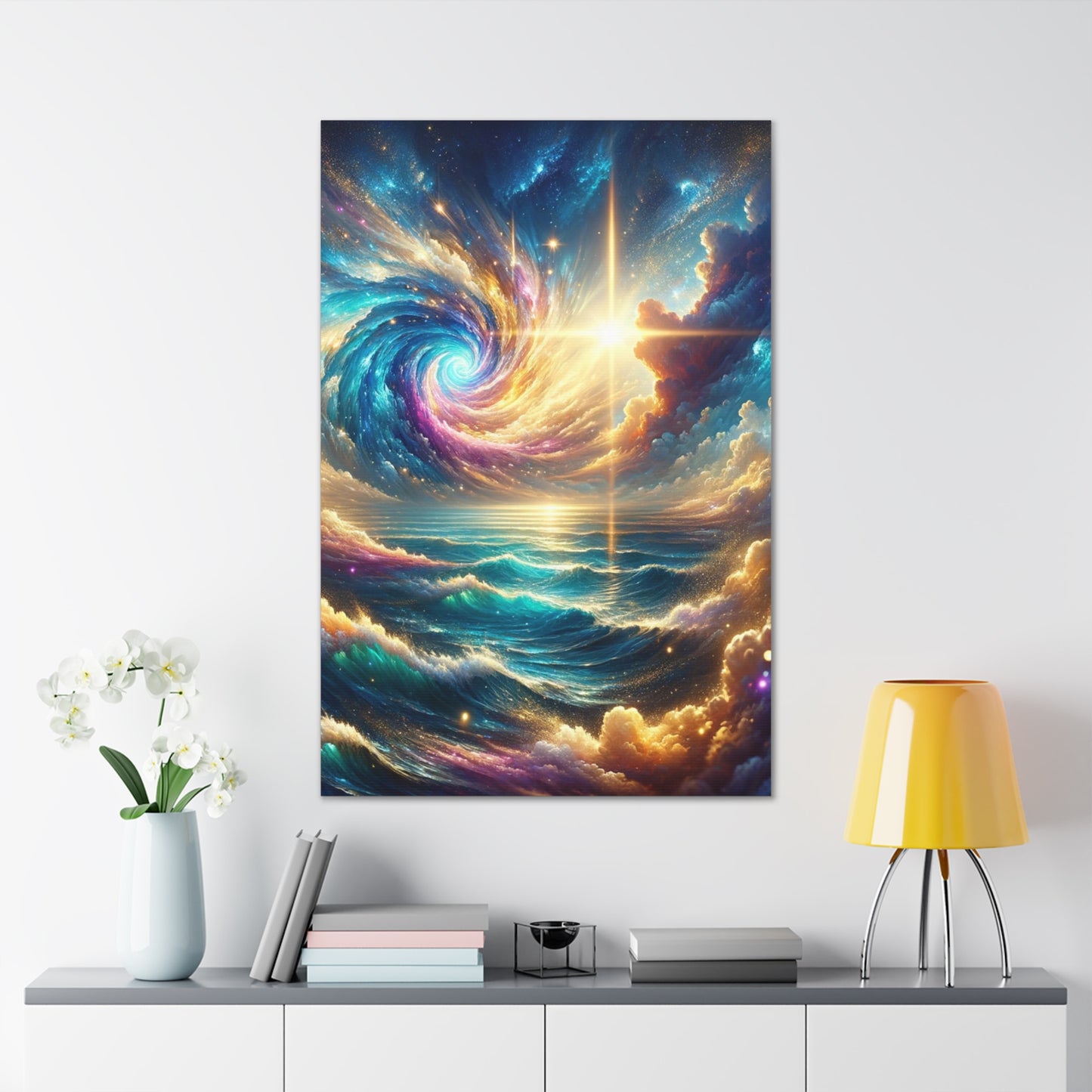 Serene Ocean Art Canvas Ed. 12