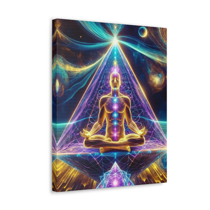 Quantum Entanglement Art Canvas Ed. 3