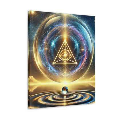 Sacred Geometry Art Canvas Ed. 33