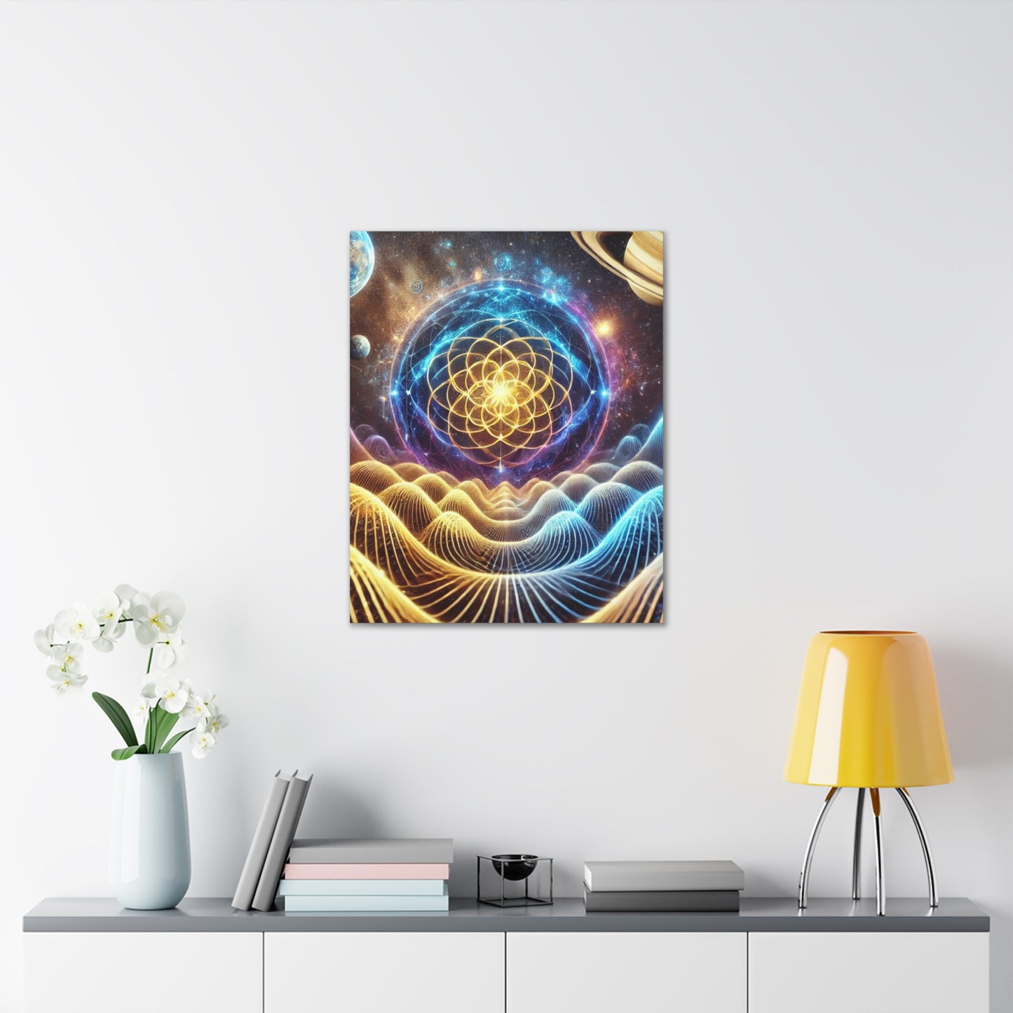 Sacred Geometry Art Canvas Ed. 8