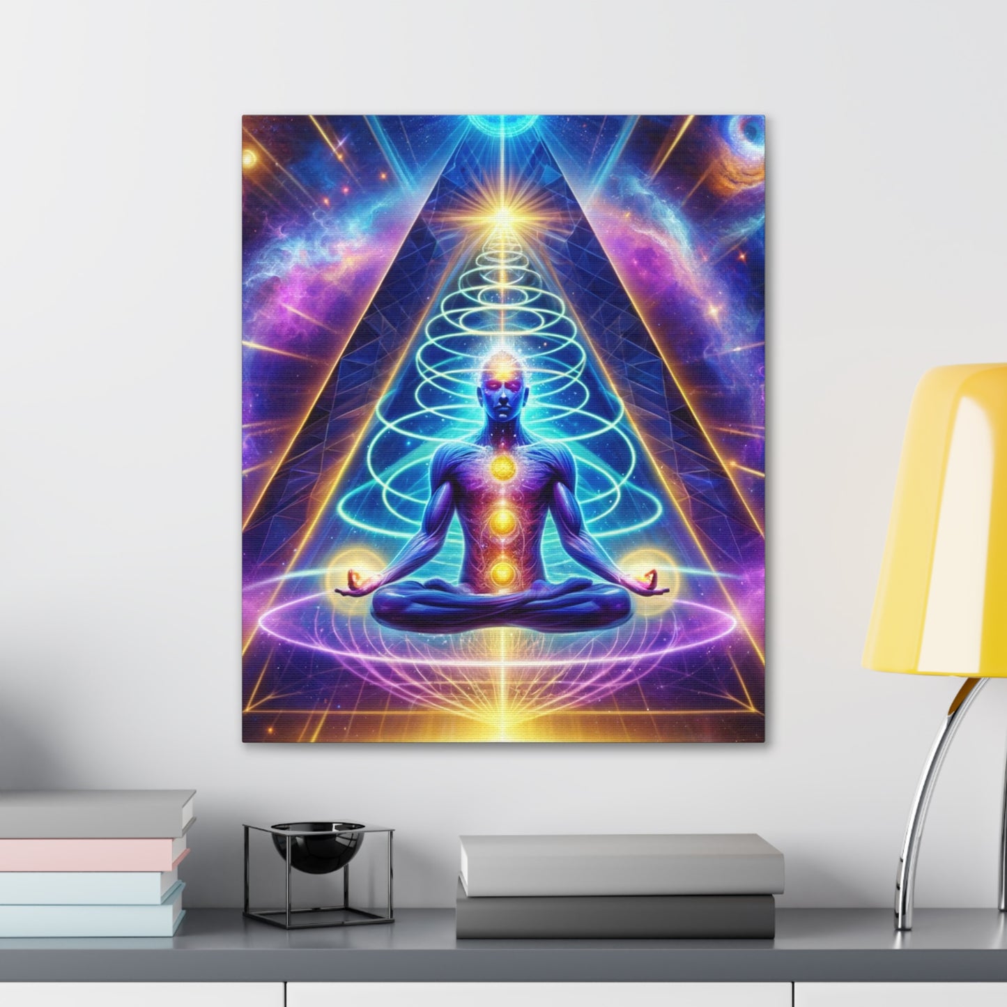 Quantum Entanglement Art Canvas Ed. 7