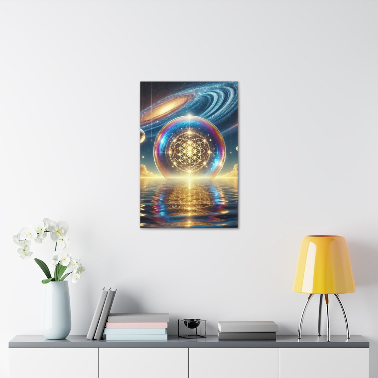 Sacred Geometry Art Canvas Ed. 22