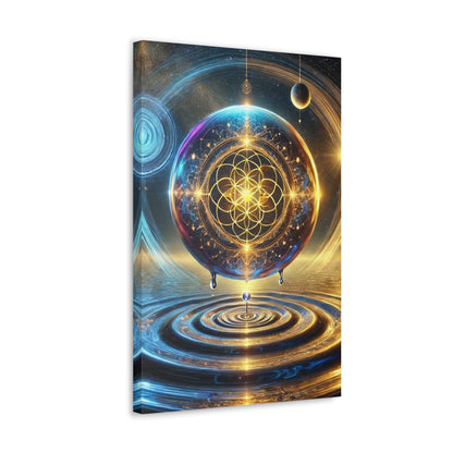 Sacred Geometry Art Canvas Ed. 25