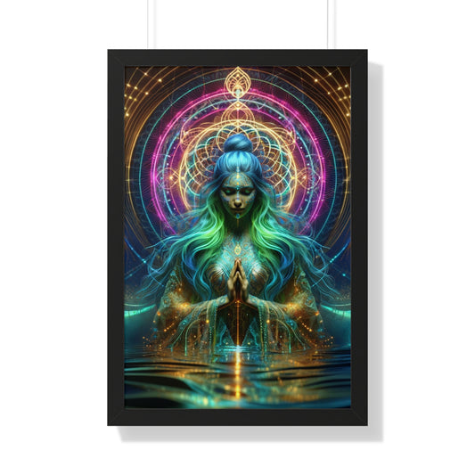 Framed Vertical Poster | Divine Goddess Ed. 136