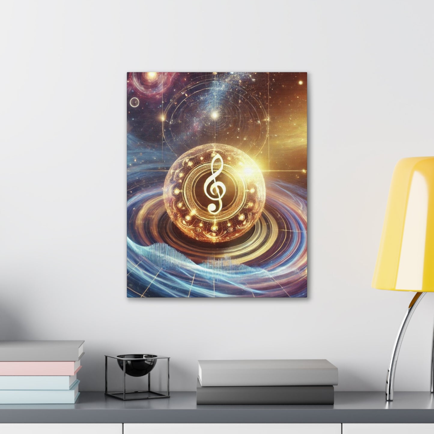 Sacred Geometry Art Canvas Ed. 63