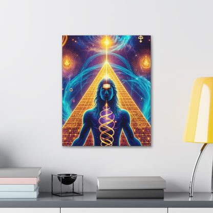 Quantum Entanglement Art Canvas Ed. 12