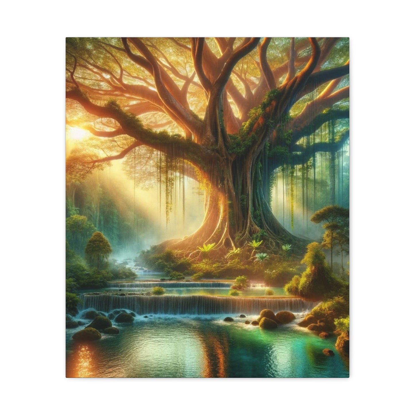 Trees of Light Art Canvas Ed. 19