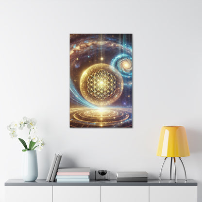 Sacred Geometry Art Canvas Ed. 58