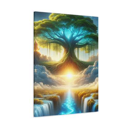 Trees of Light Art Canvas Ed. 24