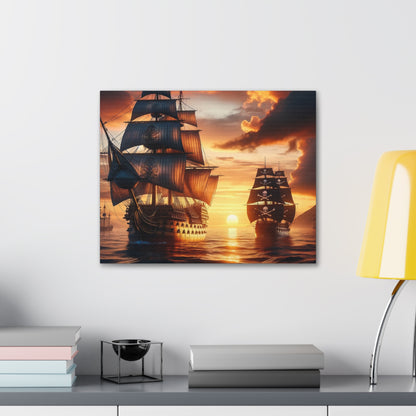 Voyage & Conquest Art Canvas Ed. 4