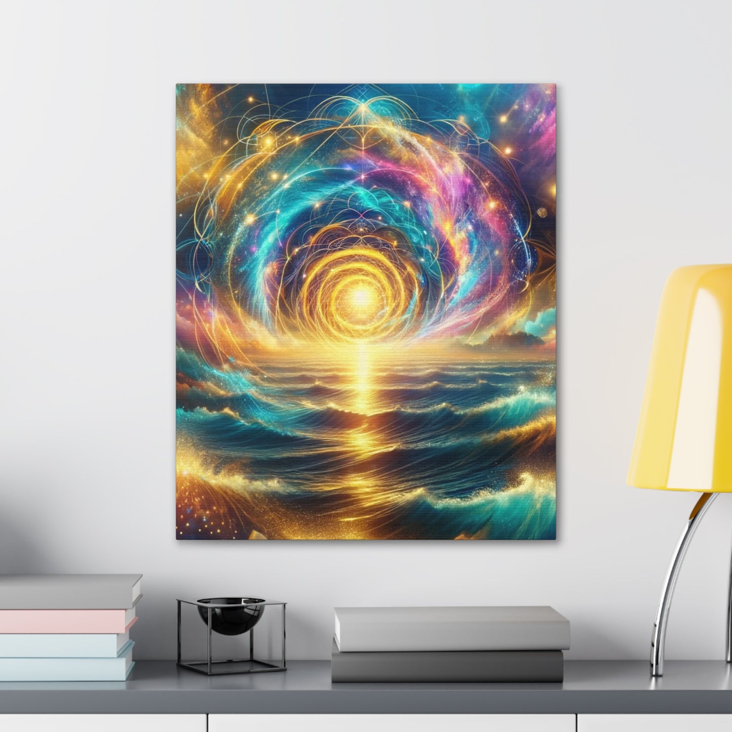 Serene Ocean Art Canvas Ed. 17