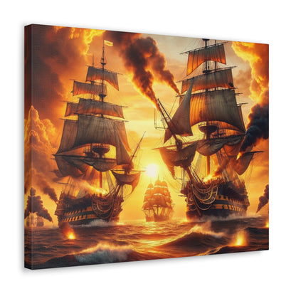 Voyage & Conquest Art Canvas Ed. 2