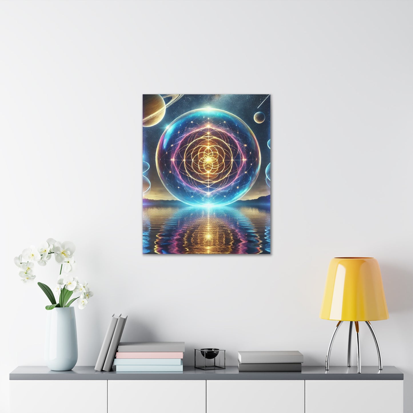 Sacred Geometry Art Canvas Ed. 16