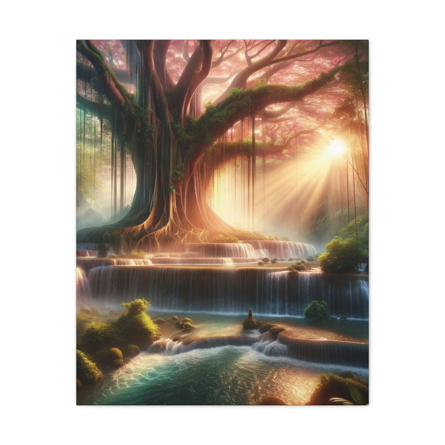 Trees of Light Art Canvas Ed. 23