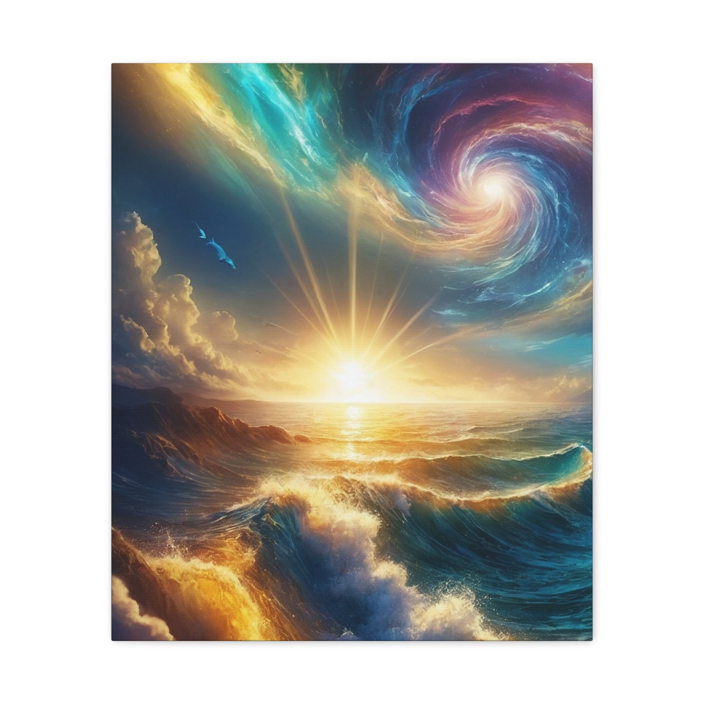 Serene Ocean Art Canvas Ed. 1