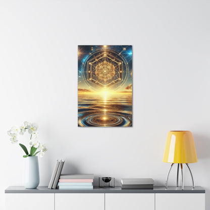 Sacred Geometry Art Canvas Ed. 96