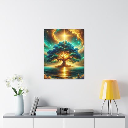 Trees of Light Art Canvas Ed. 10