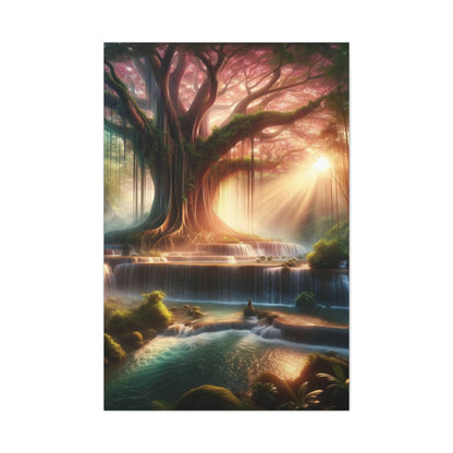 Trees of Light Art Canvas Ed. 23