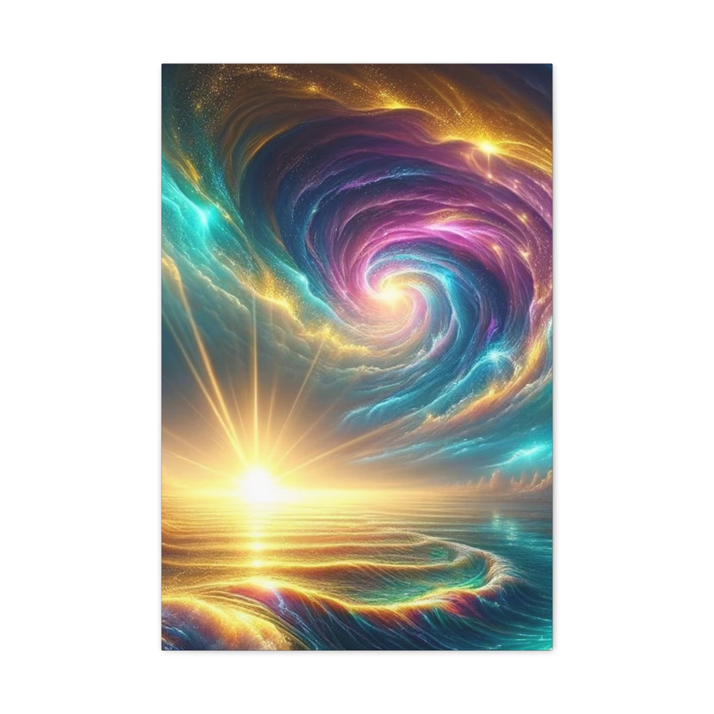 Serene Ocean Art Canvas Ed. 6