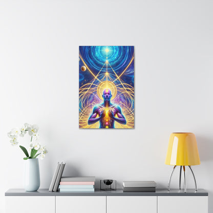 Quantum Entanglement Art Canvas Ed. 26