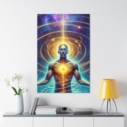 Quantum Entanglement Art Canvas Ed. 28