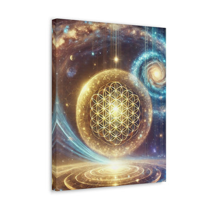 Sacred Geometry Art Canvas Ed. 58