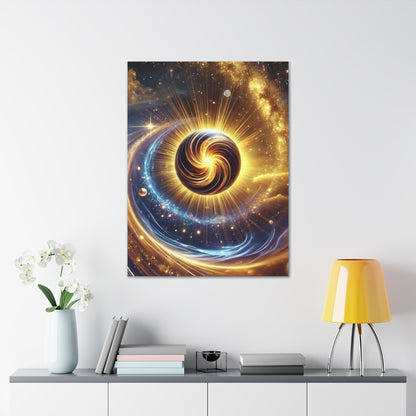 Energetic Orbs Art Canvas Ed. 13