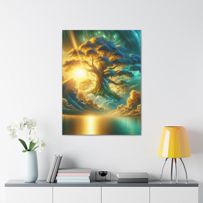 Trees of Light Art Canvas Ed. 25