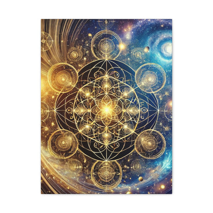 Sacred Geometry Art Canvas Ed. 67