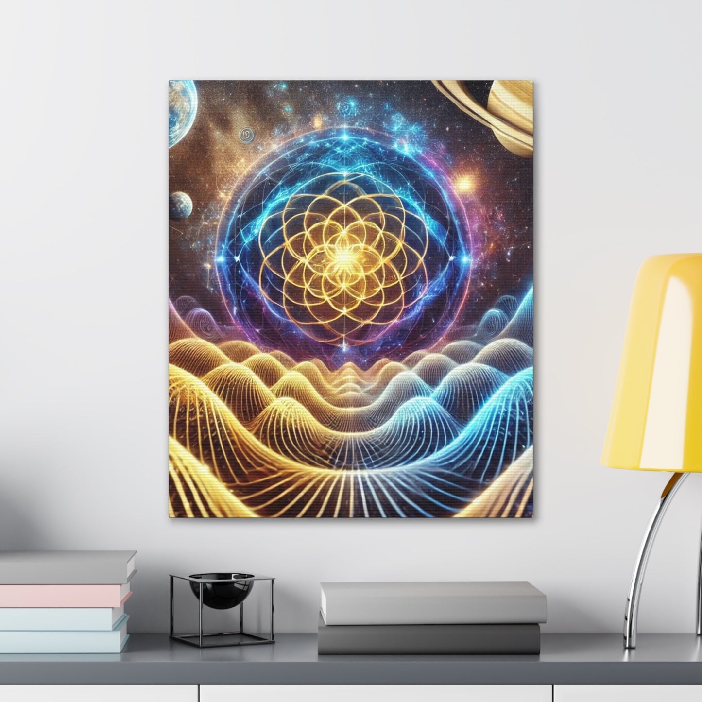 Sacred Geometry Art Canvas Ed. 8