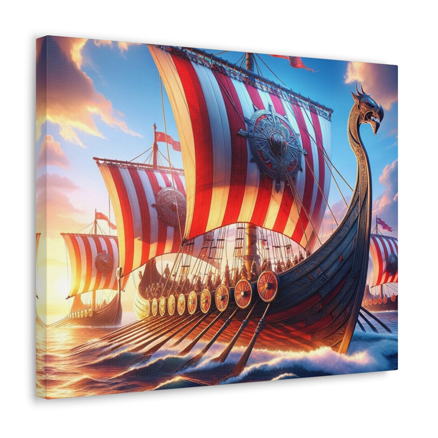 Voyage & Conquest Art Canvas Ed. 13