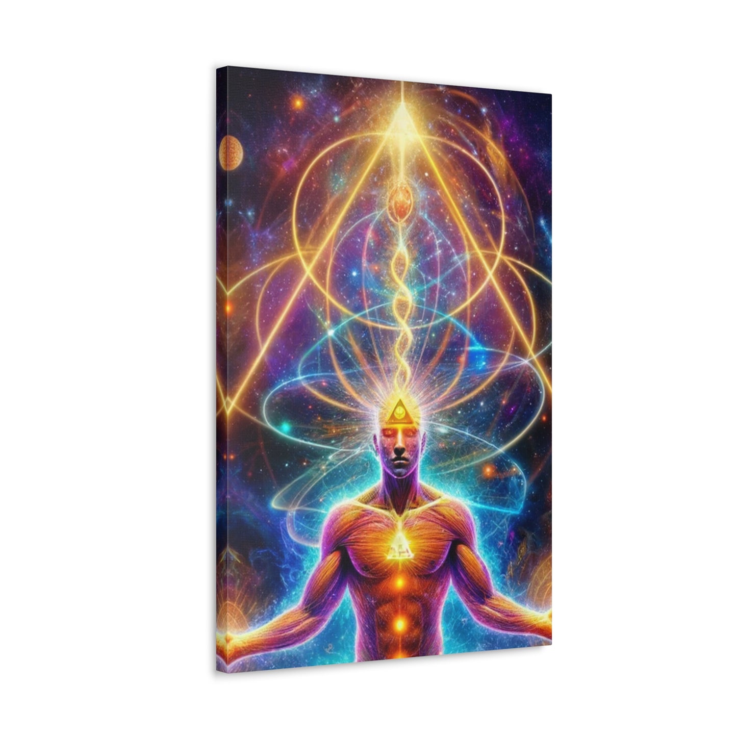 Quantum Entanglement Art Canvas Ed. 9