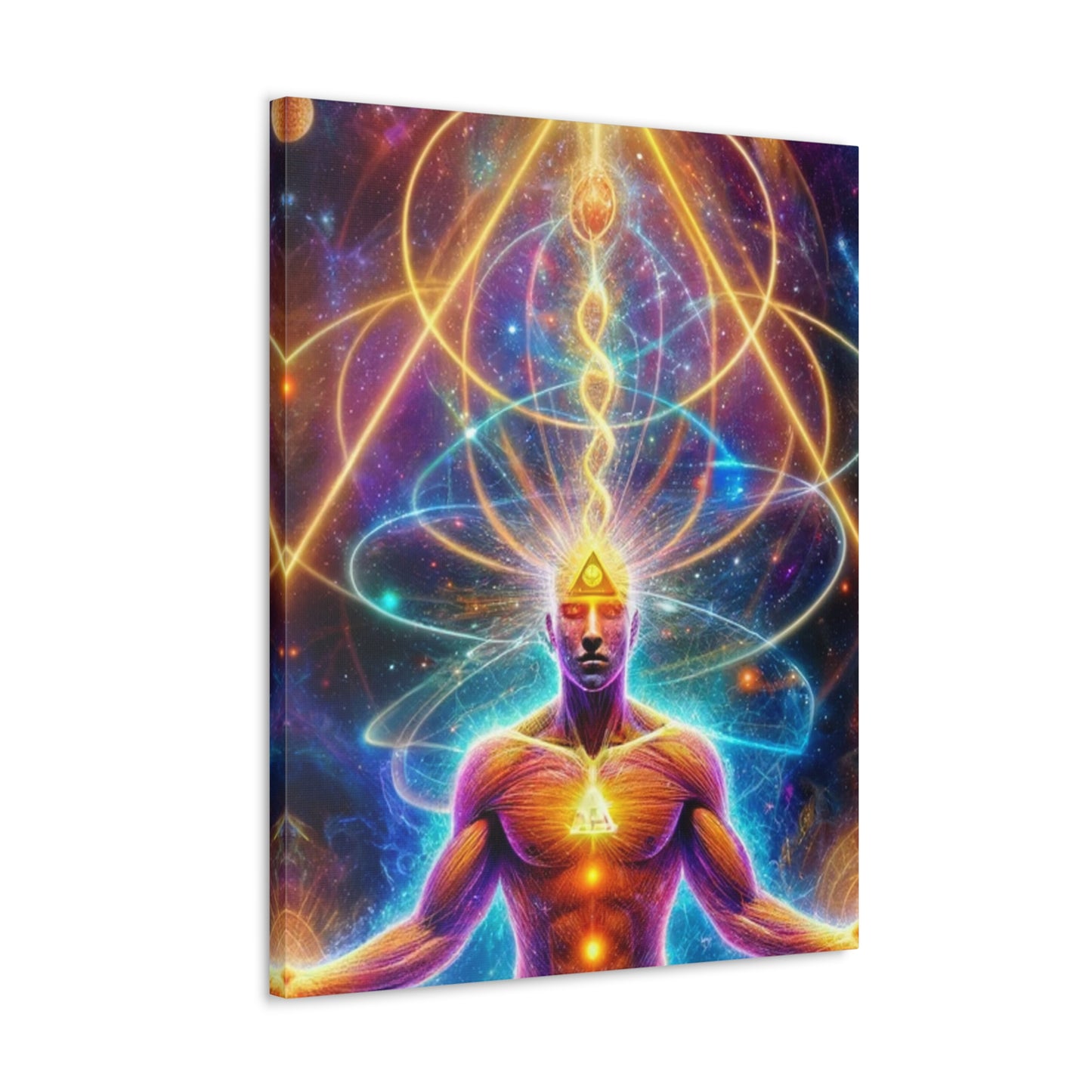 Quantum Entanglement Art Canvas Ed. 9