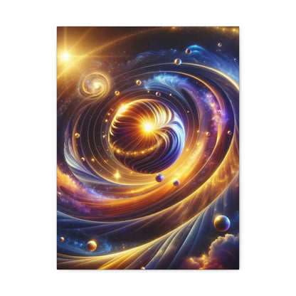 Energetic Orbs Art Canvas Ed. 5