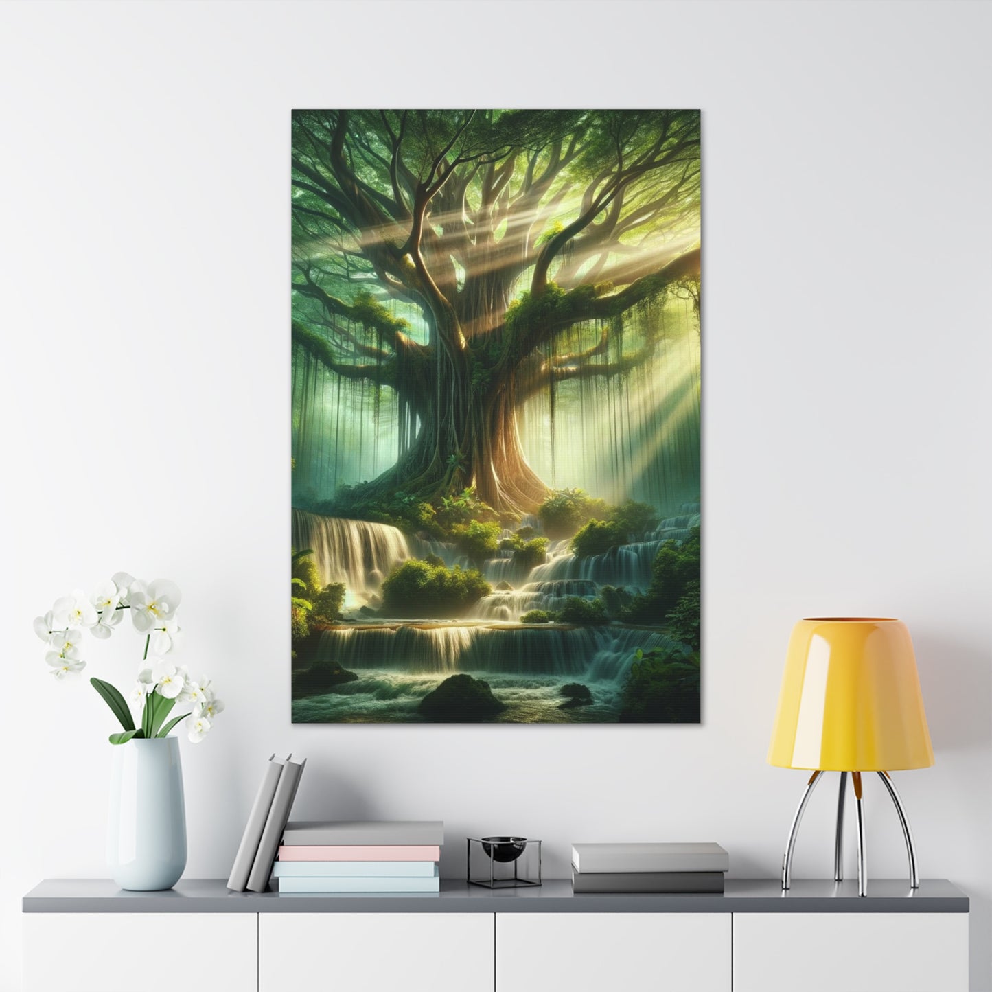 Trees of Light Art Canvas Ed. 22