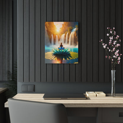 Blissful Lotus Acrylic Print Ed. 15