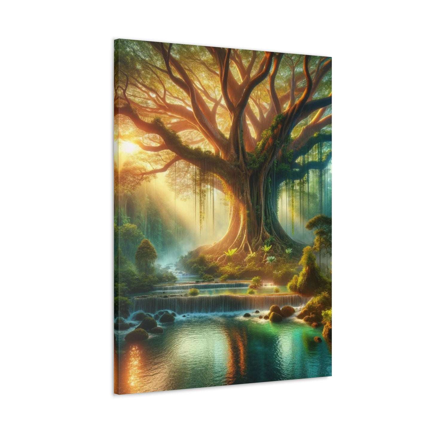 Trees of Light Art Canvas Ed. 19