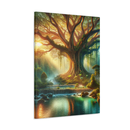 Trees of Light Art Canvas Ed. 19