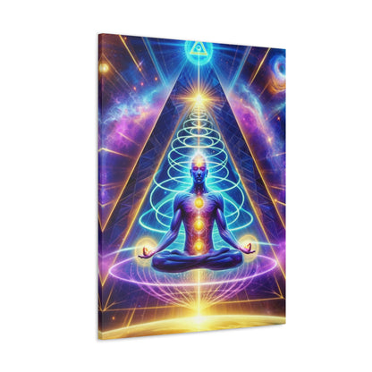 Quantum Entanglement Art Canvas Ed. 7