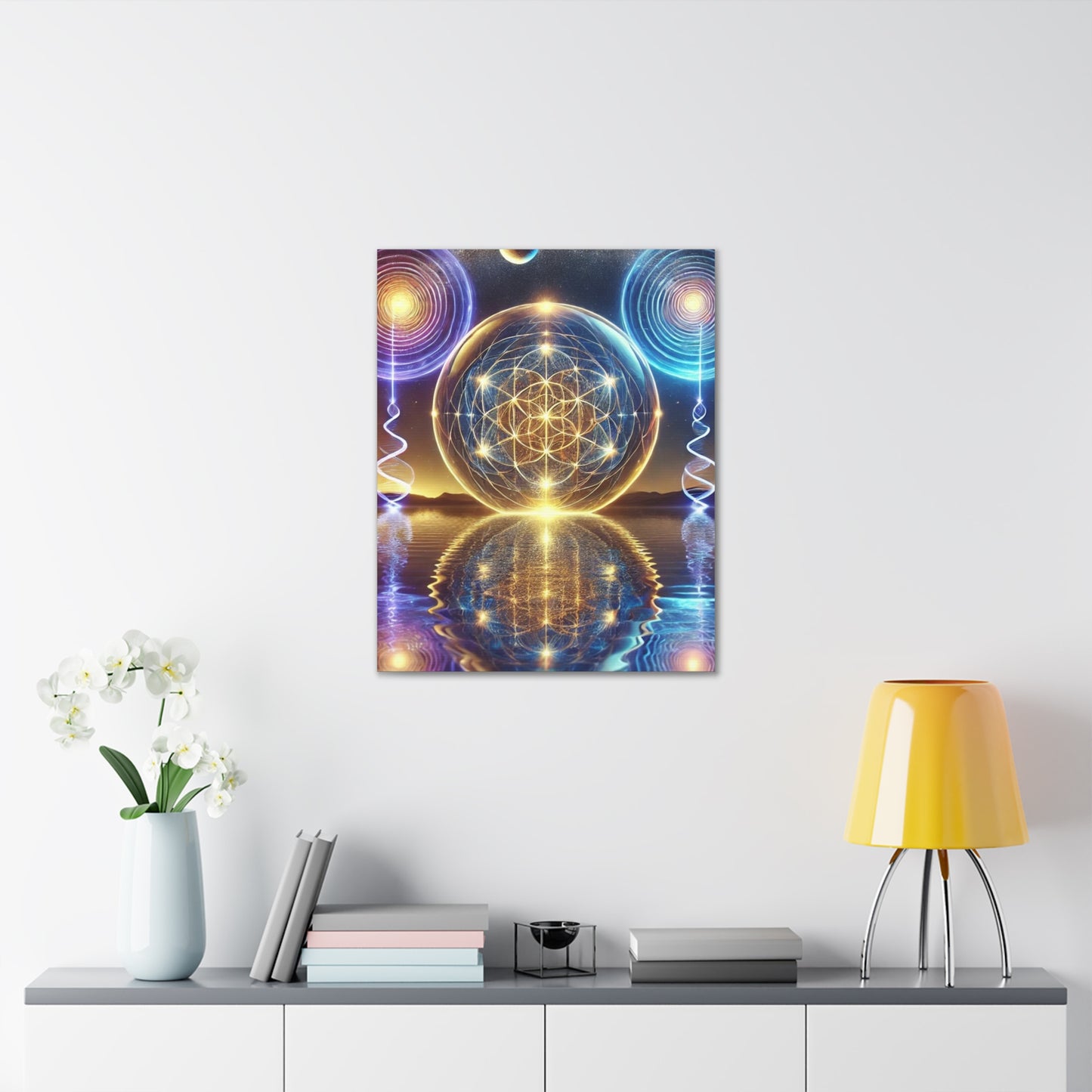 Sacred Geometry Art Canvas Ed. 17