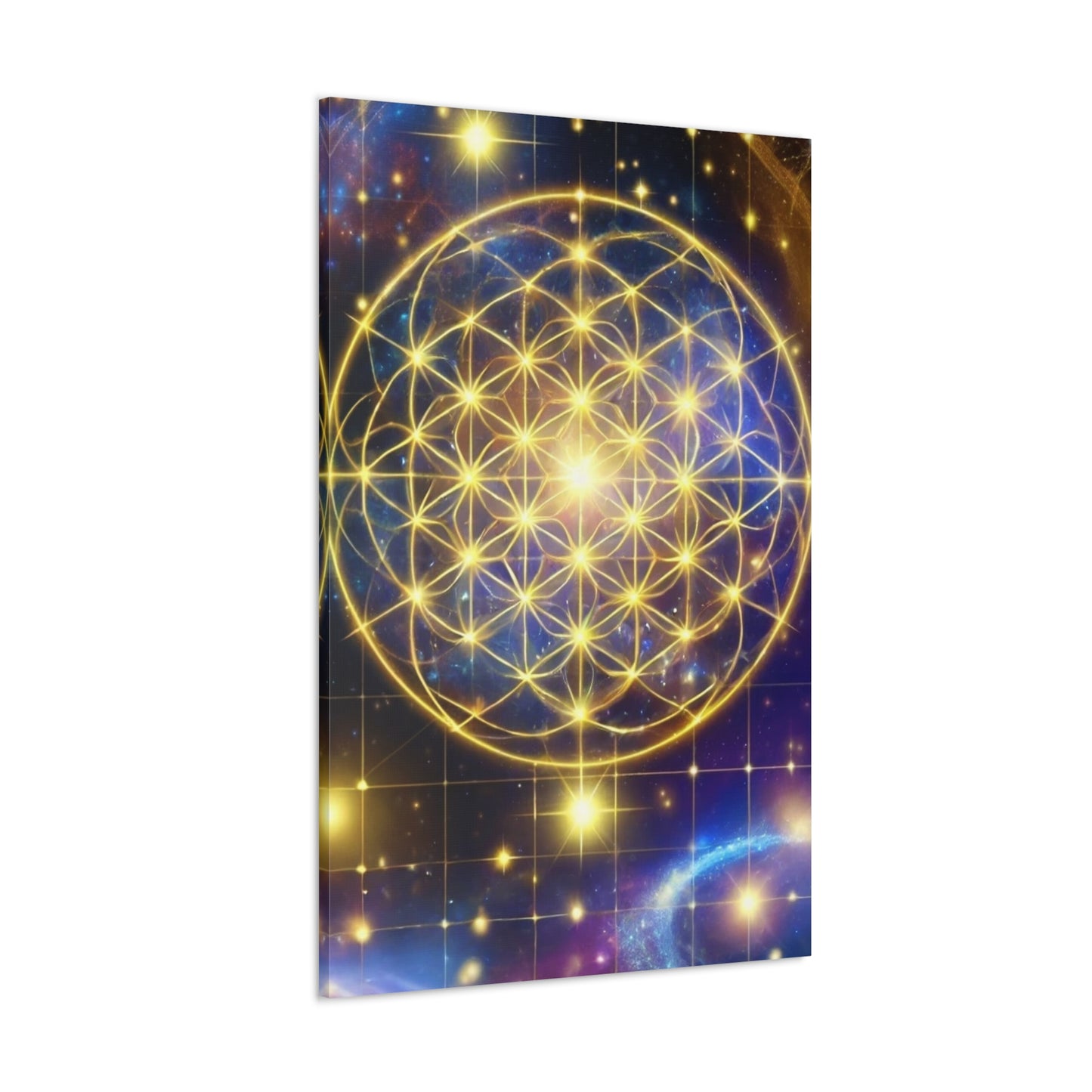 Sacred Geometry Art Canvas Ed. 73