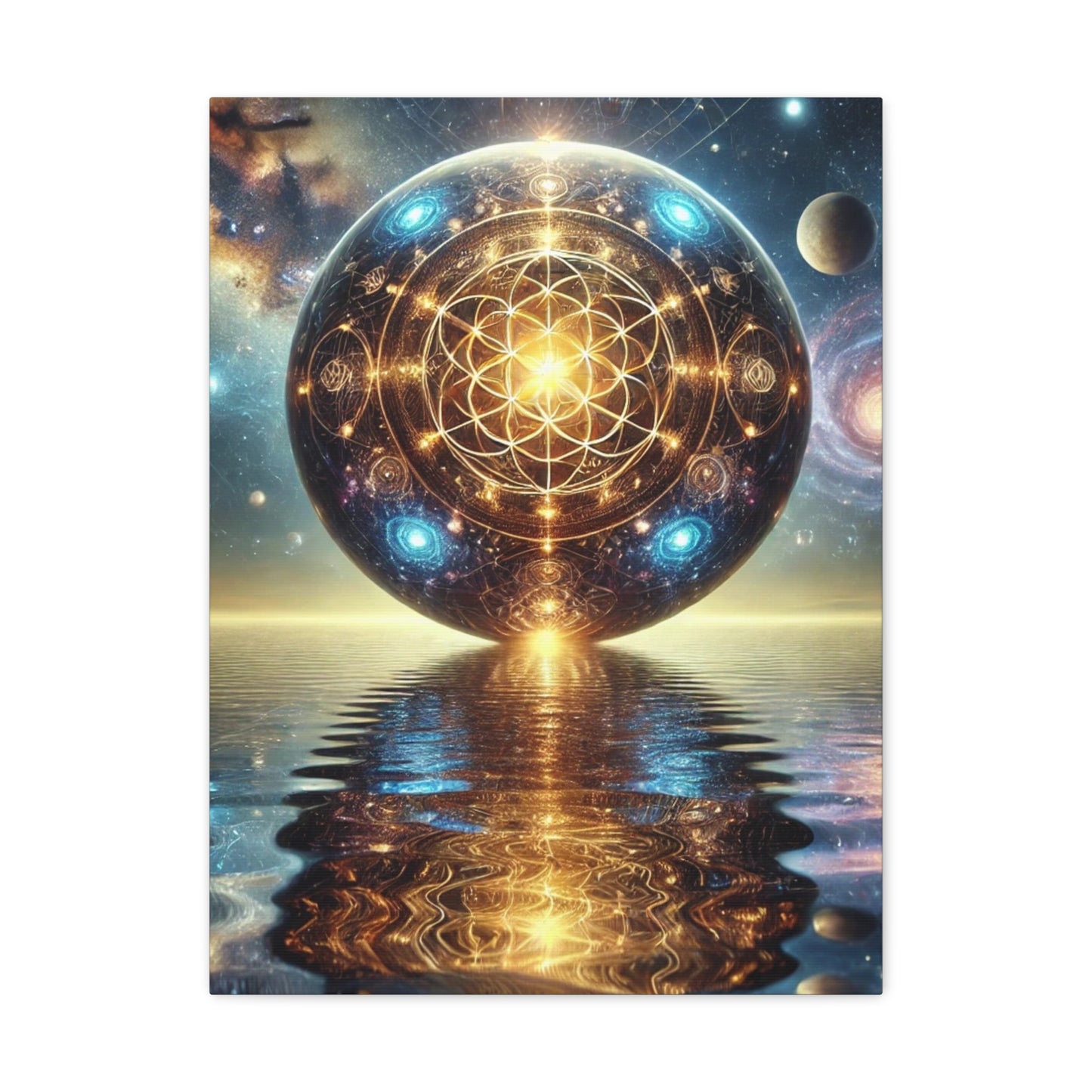 Sacred Geometry Art Canvas Ed. 50