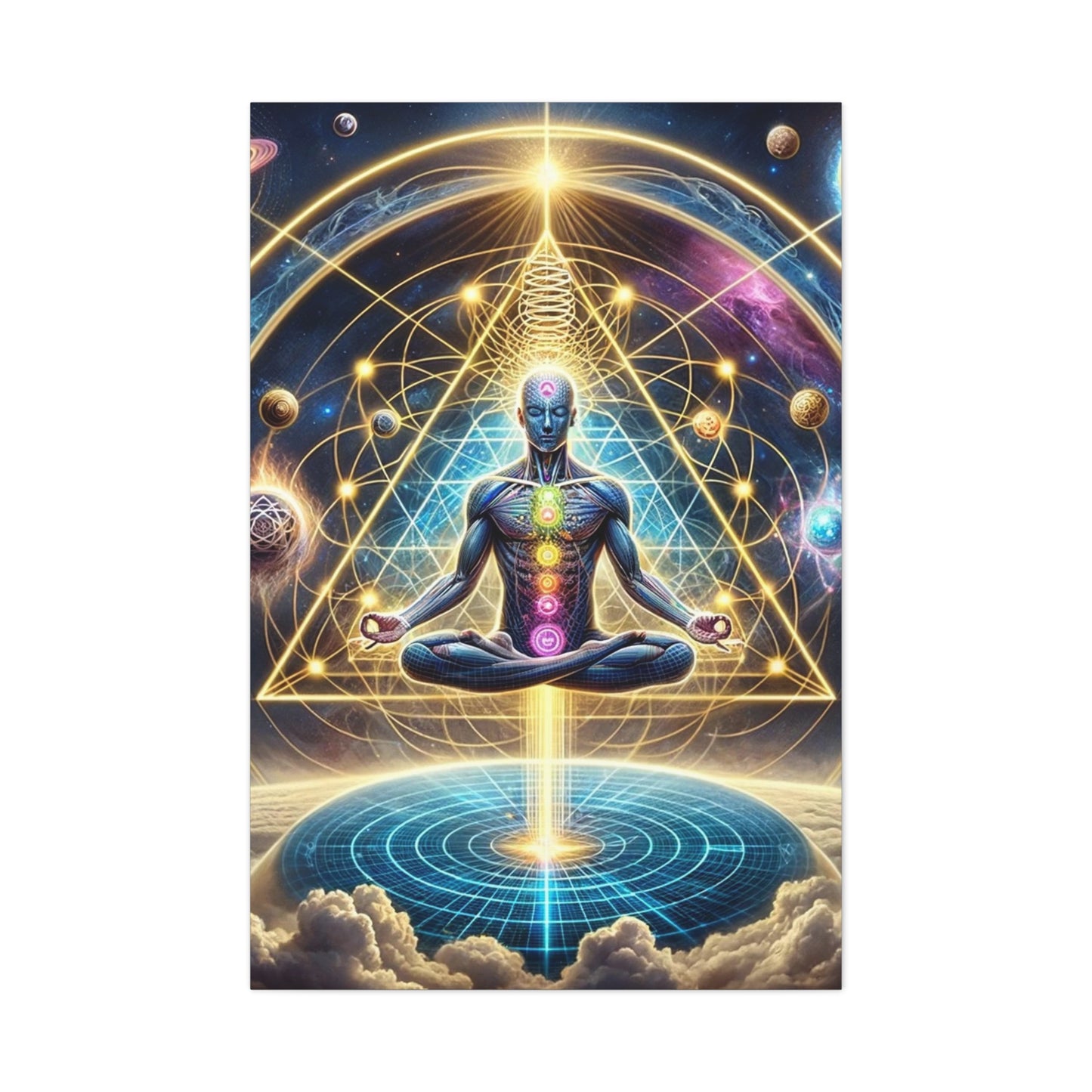 Divine Intelligence Art Canvas Ed. 26