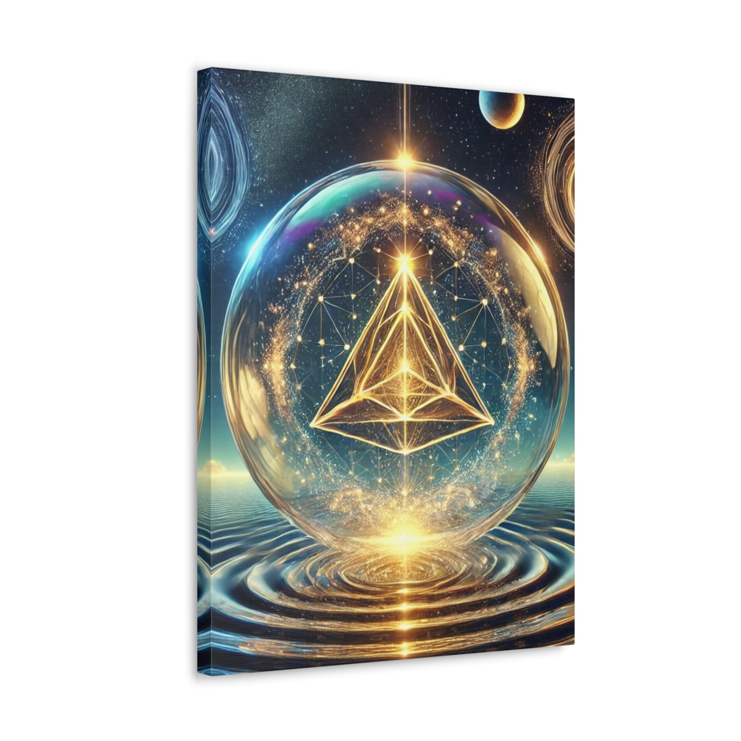 Sacred Geometry Art Canvas Ed. 34