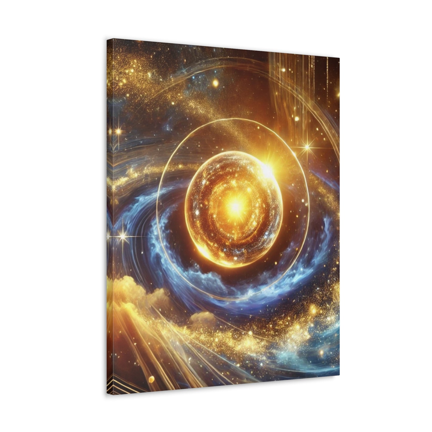 Energetic Orbs Art Canvas Ed. 16