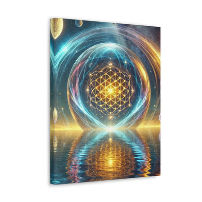 Sacred Geometry Art Canvas Ed. 14