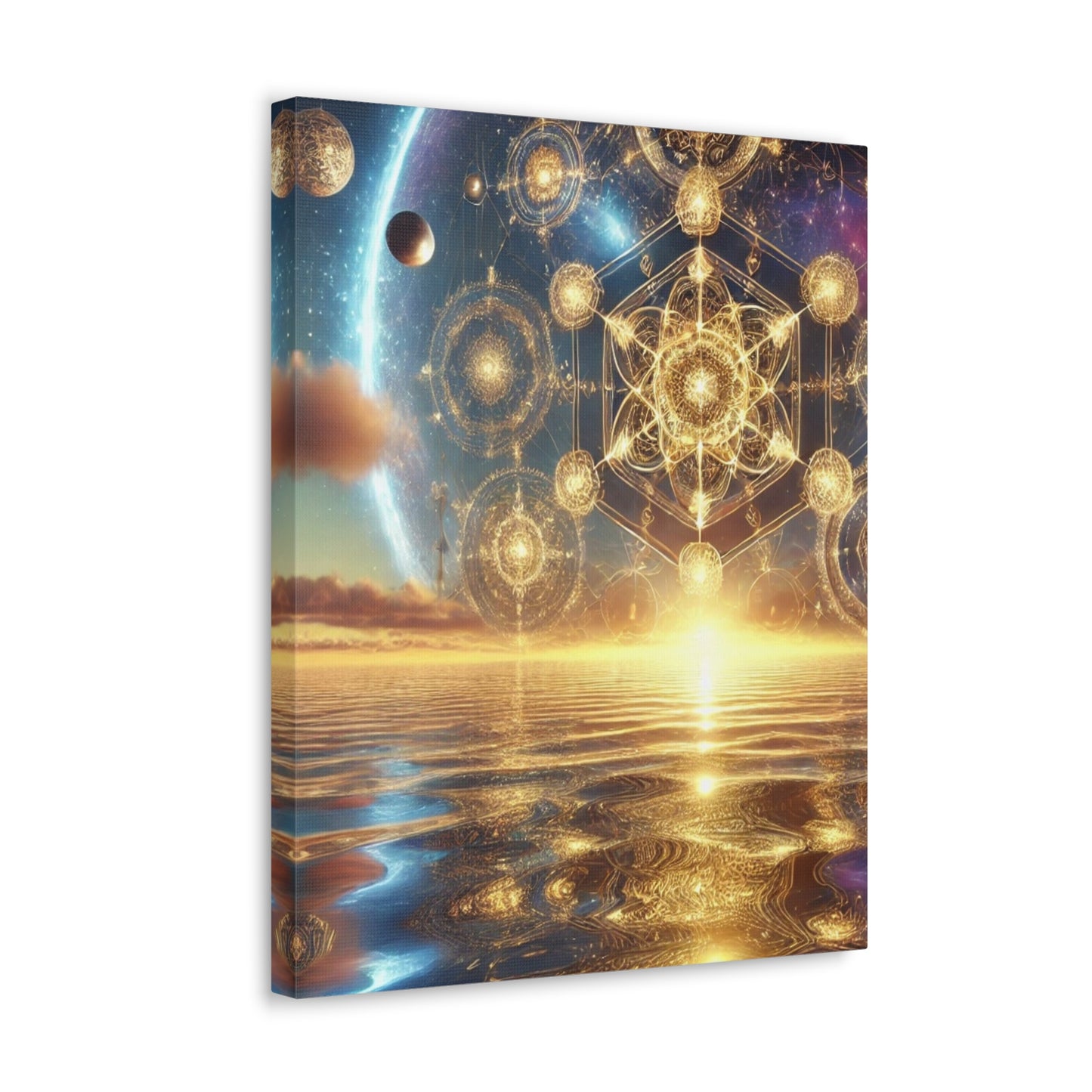 Sacred Geometry Art Canvas Ed. 94